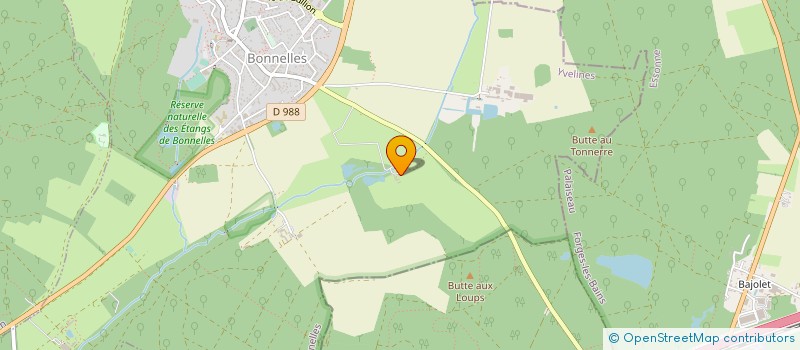 localisation de l'entreprise MONSIEUR CHRISTOPHE CHARBONNEL  BONNELLES