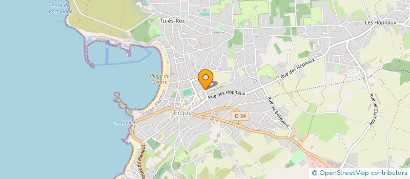 localisation de l'entreprise MONSIEUR CHRISTOPHE CHARLES à ERQUY