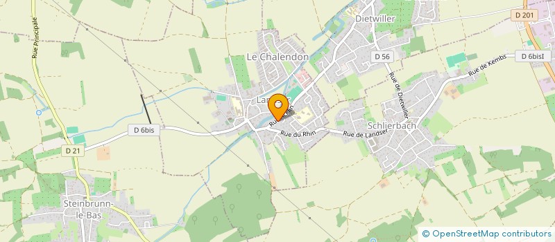 localisation de l'entreprise MONSIEUR CHRISTOPHE CHARLES VERNIER  LANDSER