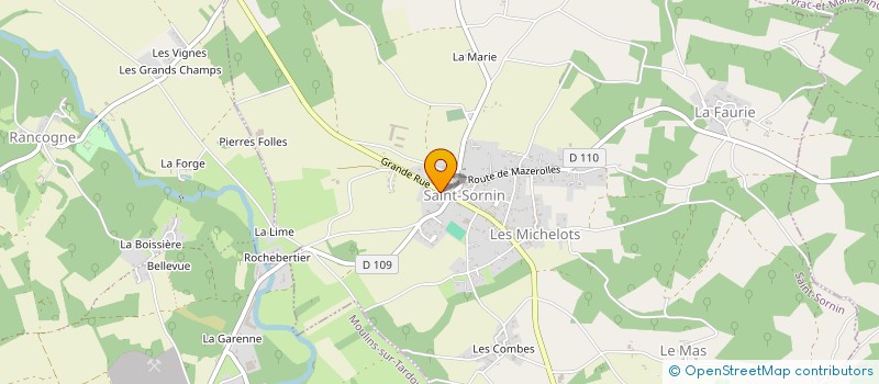 localisation de l'entreprise MONSIEUR CHRISTOPHE CHARNEAU à SAINT-SORNIN