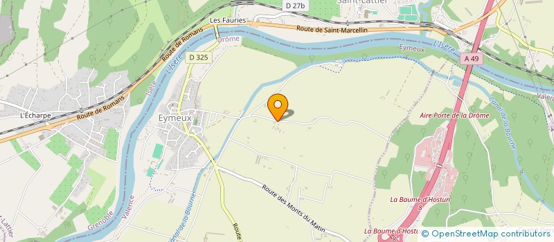 localisation de l'entreprise MONSIEUR CHRISTOPHE CHARRASSON  EYMEUX