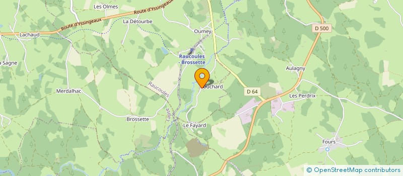 localisation de l'entreprise MONSIEUR CHRISTOPHE CHARREL  MONTREGARD