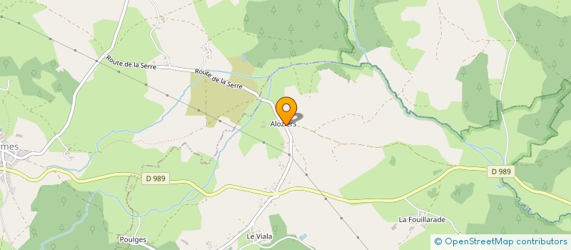 localisation de l'entreprise MONSIEUR CHRISTOPHE CHARREYRE  LA FAGE-ST-JULIEN