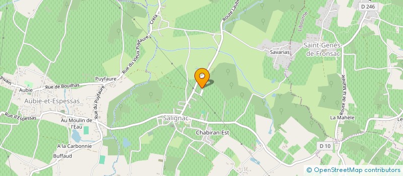 localisation de l'entreprise MONSIEUR CHRISTOPHE CHARRIE  VAL DE VIRVEE