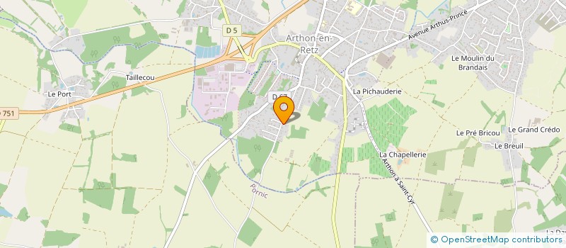 localisation de l'entreprise MONSIEUR CHRISTOPHE CHARRON à CHAUMES-EN-RETZ