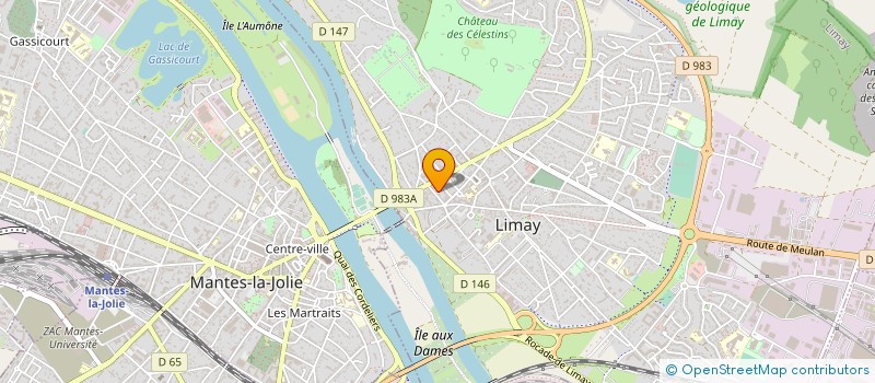 localisation de l'entreprise MONSIEUR CHRISTOPHE CHARTIER  LIMAY