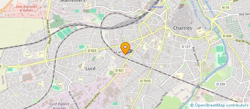 localisation de l'entreprise MONSIEUR CHRISTOPHE CHARZAT à CHARTRES