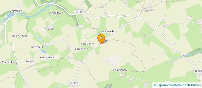 localisation de l'entreprise MONSIEUR CHRISTOPHE CHASSERAY  MONTREUIL-LE-CHETIF