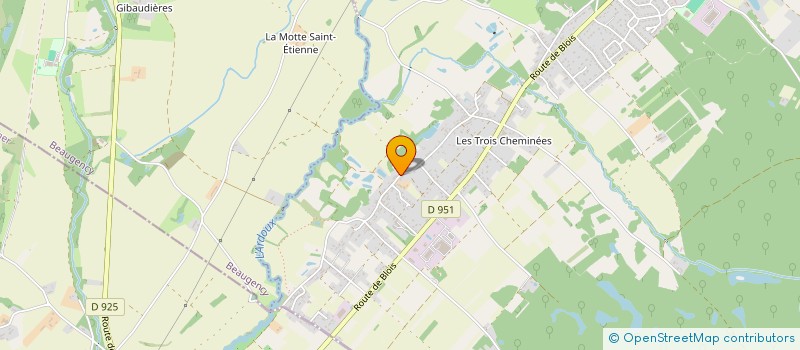 localisation de l'entreprise MONSIEUR CHRISTOPHE CHATELAIN à LAILLY-EN-VAL