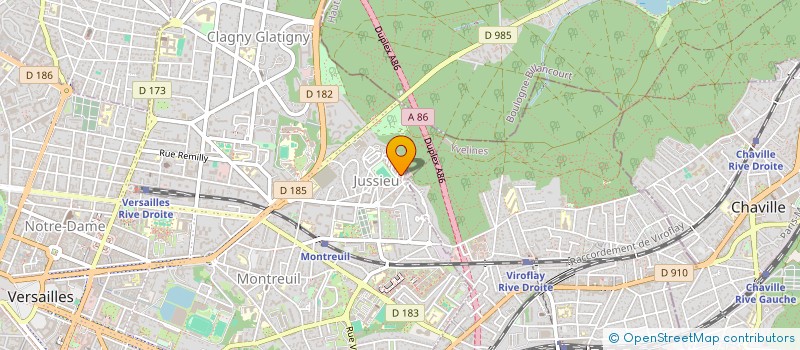 localisation de l'entreprise MONSIEUR CHRISTOPHE CHATELIN à VERSAILLES