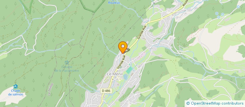 localisation de l'entreprise MONSIEUR CHRISTOPHE CHAUBAROUX  LE MENIL