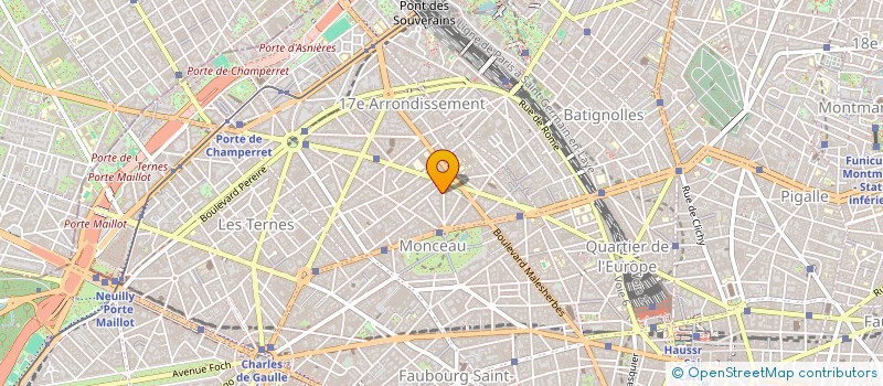 localisation de l'entreprise MONSIEUR CHRISTOPHE CHAUMANET  PARIS