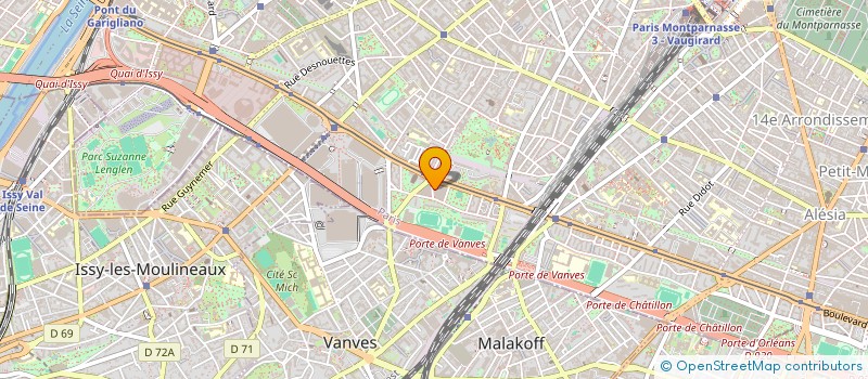 localisation de l'entreprise MONSIEUR CHRISTOPHE CHAUMONT  PARIS