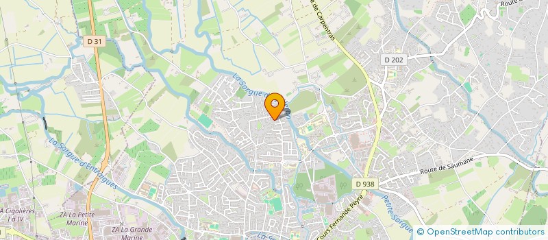 localisation de l'entreprise MONSIEUR CHRISTOPHE CHAUSSENDE à L'ISLE-SUR-LA-SORGUE