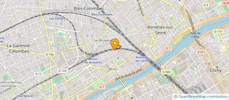 localisation de l'entreprise MONSIEUR CHRISTOPHE CHAVEROU à COURBEVOIE