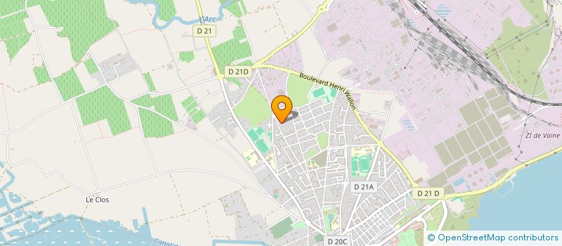 localisation de l'entreprise MONSIEUR CHRISTOPHE CHAZOT  LA FARE-LES-OLIVIERS