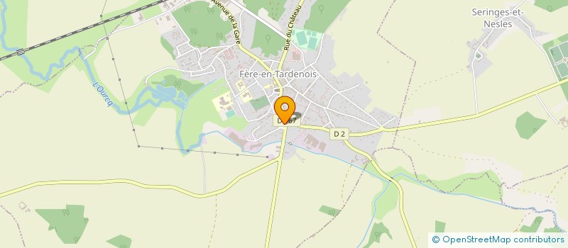 localisation de l'entreprise MONSIEUR CHRISTOPHE CHERON à FERE-EN-TARDENOIS