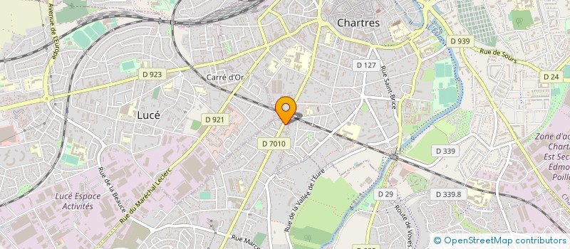 localisation de l'entreprise MONSIEUR CHRISTOPHE CHESNE à LUISANT