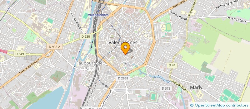 localisation de l'entreprise MONSIEUR CHRISTOPHE CHEVALIER à VALENCIENNES
