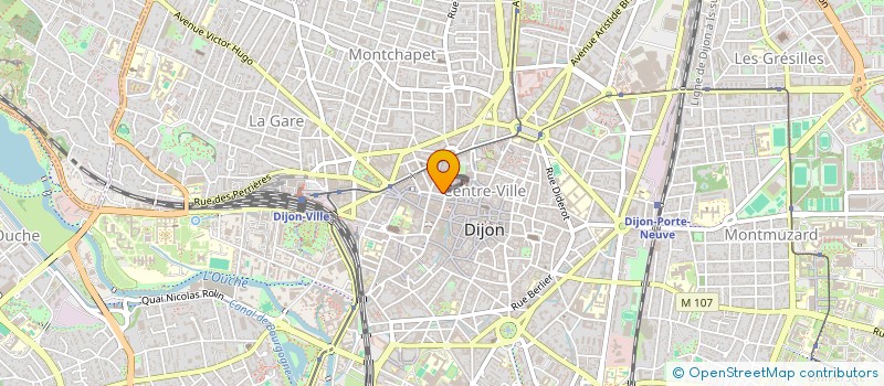 localisation de l'entreprise MONSIEUR CHRISTOPHE CHEVALIER à DIJON