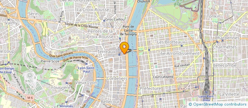 localisation de l'entreprise MONSIEUR CHRISTOPHE CHIAVAZZA à LYON