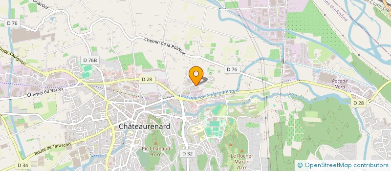 localisation de l'entreprise MONSIEUR CHRISTOPHE CHIAVOLA à CHATEAURENARD