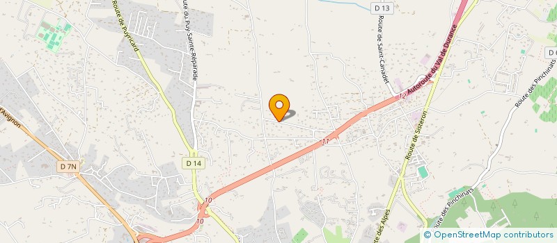 localisation de l'entreprise MONSIEUR CHRISTOPHE CHIROL  AIX-EN-PROVENCE