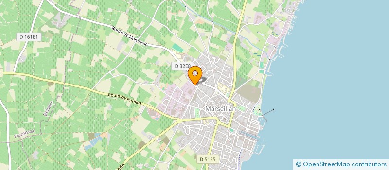 localisation de l'entreprise MONSIEUR CHRISTOPHE CHMURA à MARSEILLAN