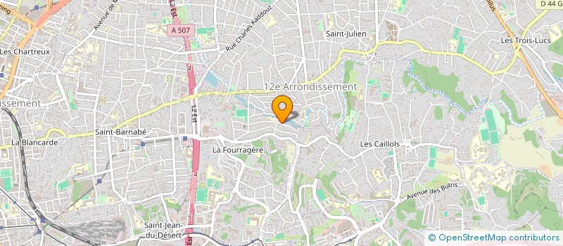 localisation de l'entreprise MONSIEUR CHRISTOPHE CHOUCHARDJIAN à MARSEILLE