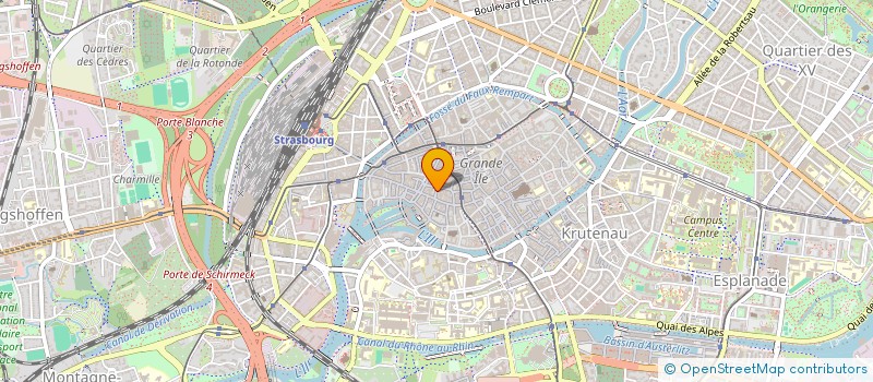 localisation de l'entreprise MONSIEUR CHRISTOPHE CHRETIEN à STRASBOURG