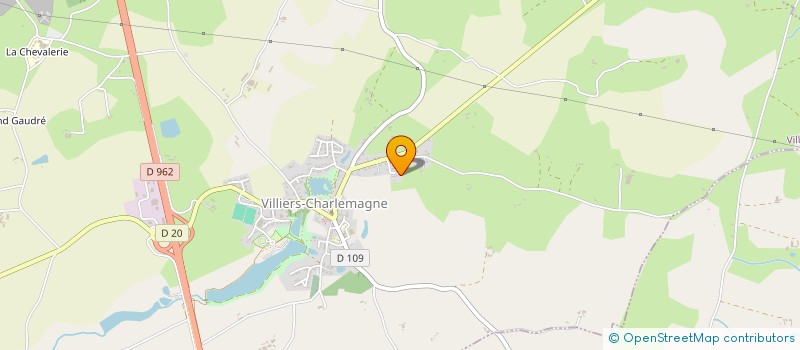 localisation de l'entreprise MONSIEUR CHRISTOPHE CHRETIEN  VILLIERS-CHARLEMAGNE