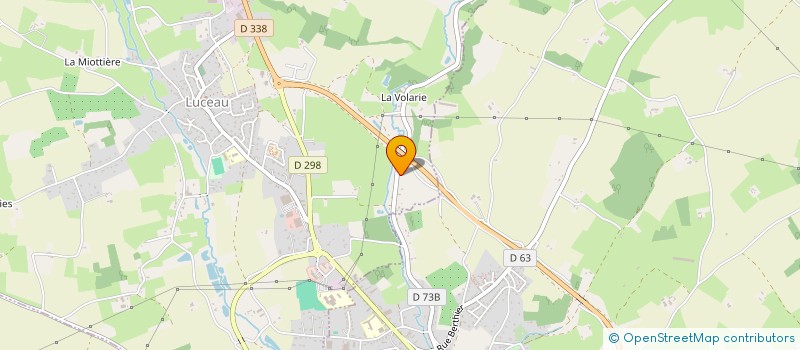 localisation de l'entreprise MONSIEUR CHRISTOPHE CHRISTOPHE  LUCEAU