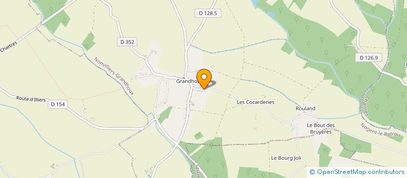 localisation de l'entreprise MONSIEUR CHRISTOPHE CINTRAT à NONVILLIERS-GRANDHOUX
