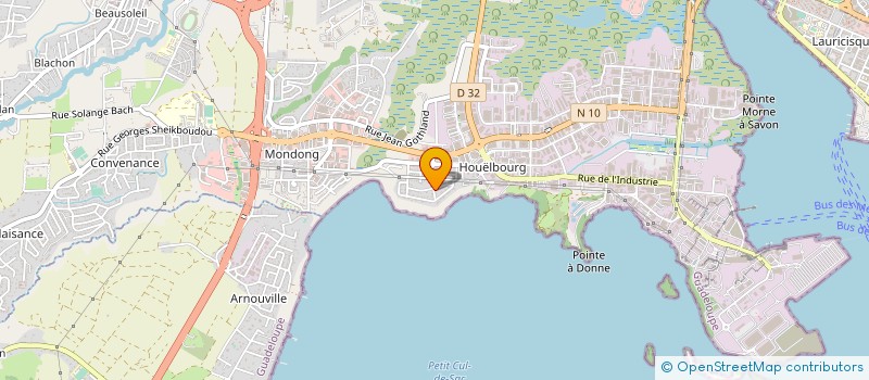 localisation de l'entreprise MONSIEUR CHRISTOPHE CIPRESSI à BAIE-MAHAULT