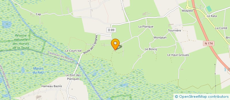 localisation de l'entreprise MONSIEUR CHRISTOPHE CLAREN  CARENTAN-LES-MARAIS