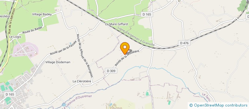 localisation de l'entreprise MONSIEUR CHRISTOPHE CLEMENT  LE TANU