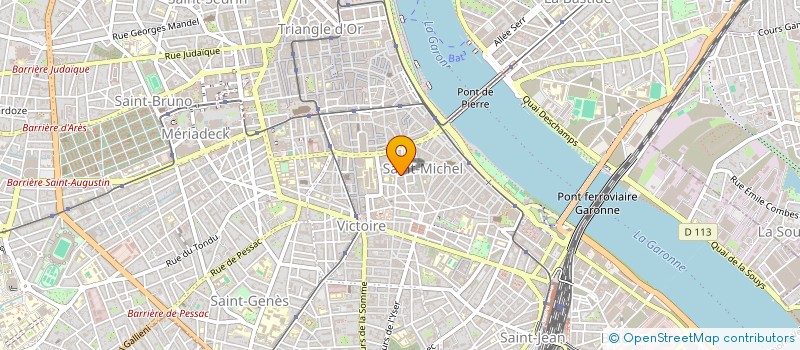 localisation de l'entreprise MONSIEUR CHRISTOPHE CLEORON  BORDEAUX