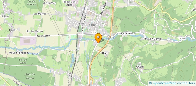 localisation de l'entreprise MONSIEUR CHRISTOPHE CLERC  CUISIA