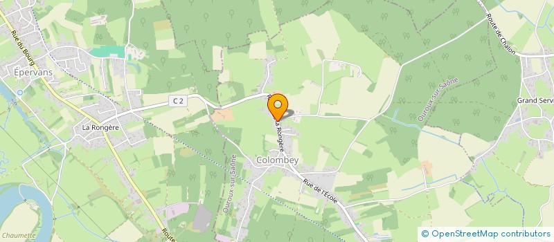 localisation de l'entreprise MONSIEUR CHRISTOPHE CLERC  OUROUX-SUR-SAONE