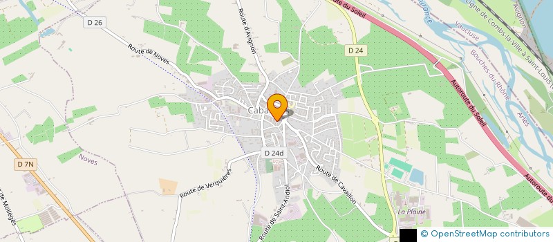 localisation de l'entreprise MONSIEUR CHRISTOPHE CLERC  CABANNES