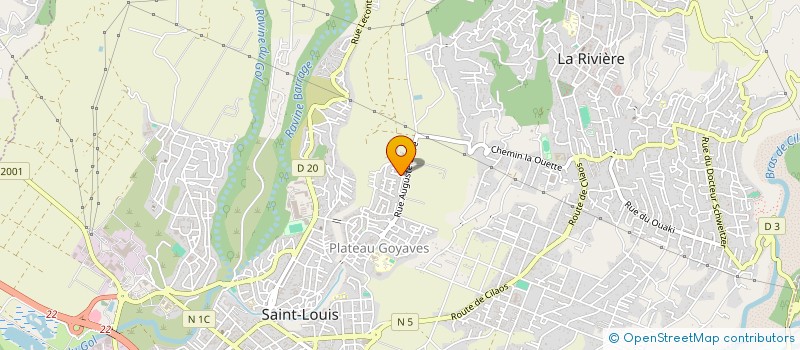 localisation de l'entreprise MONSIEUR CHRISTOPHE CLET à SAINT-LOUIS
