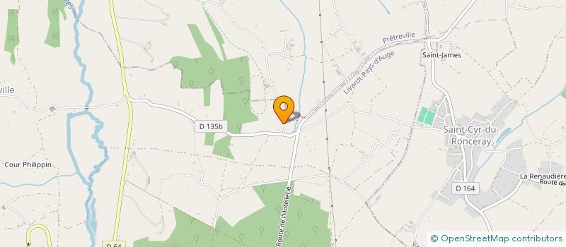 localisation de l'entreprise MONSIEUR CHRISTOPHE CLIN  PRETREVILLE