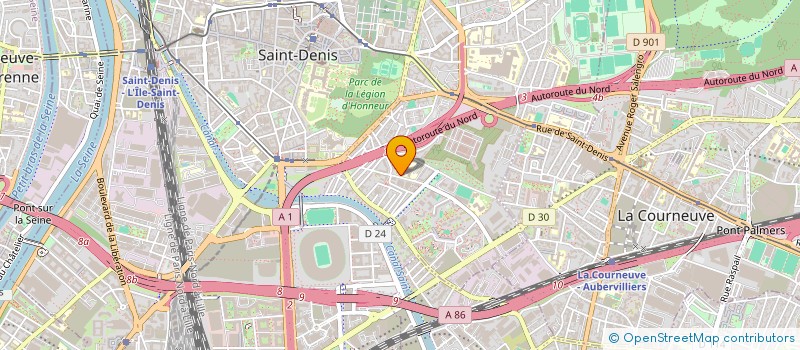 localisation de l'entreprise MONSIEUR CHRISTOPHE CLOSSE  SAINT-DENIS