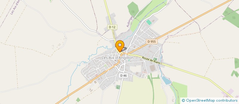 localisation de l'entreprise MONSIEUR CHRISTOPHE CLOUVET  LES AIX-D'ANGILLON