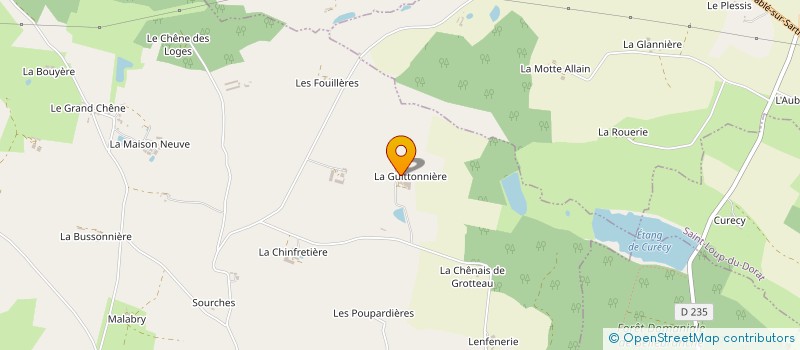 localisation de l'entreprise MONSIEUR CHRISTOPHE COCHET  BOUERE