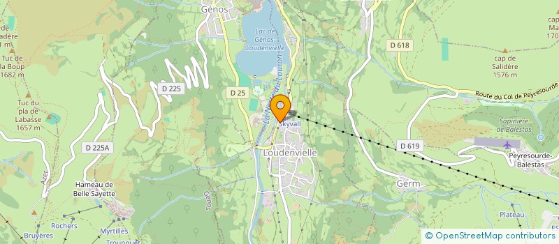 localisation de l'entreprise MONSIEUR CHRISTOPHE COCQ  LOUDENVIELLE