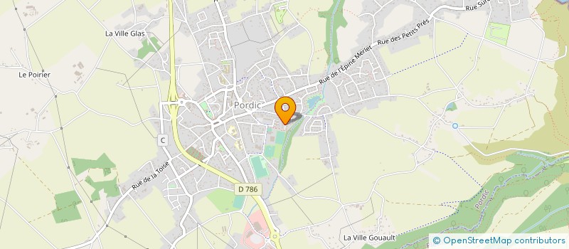 localisation de l'entreprise MONSIEUR CHRISTOPHE COGAN  PORDIC