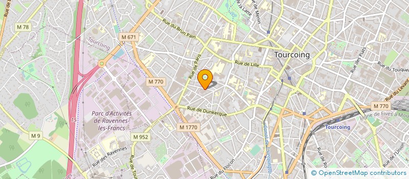 localisation de l'entreprise MONSIEUR CHRISTOPHE COLASSE à TOURCOING