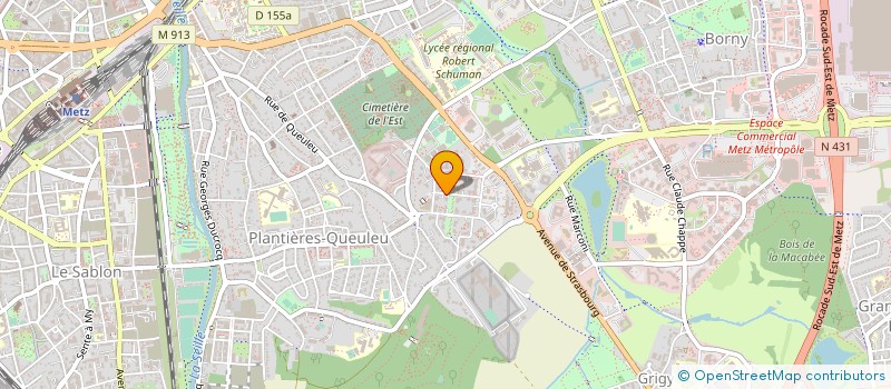 localisation de l'entreprise MONSIEUR CHRISTOPHE COLETTI à METZ