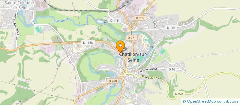 localisation de l'entreprise MONSIEUR CHRISTOPHE COLLARD à CHATILLON-SUR-SEINE